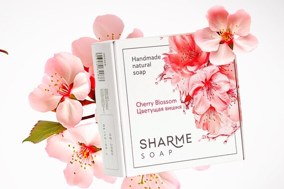 Лимитированная серия мыло Sharme Soap Цветущая вишня