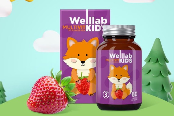 Мультивитамины для детей WELLLAB KIDS MULTIVIT