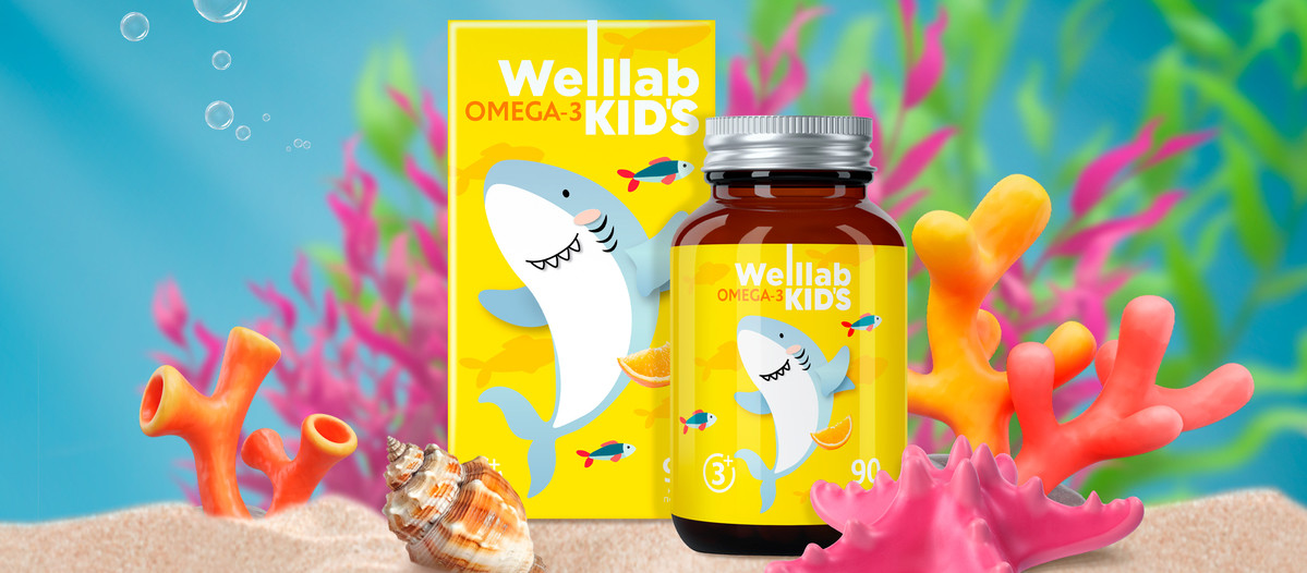 Омега-3 для детей WELLLAB KIDS OMEGA-3