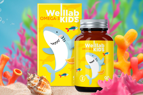 Омега-3 для детей WELLLAB KIDS OMEGA-3