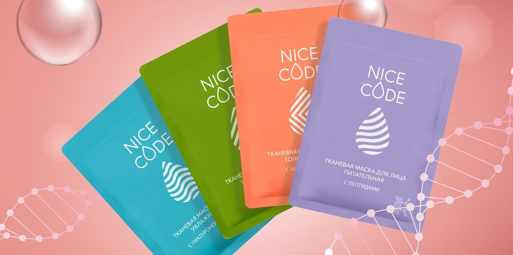 Тканевые маски NICE CODE