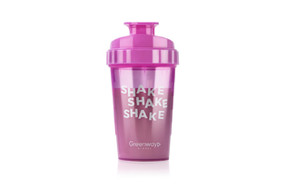 Шейкер для удобного смешивания коктейлей SHAKE, розовый, 500 мл