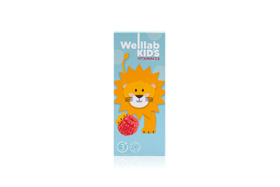 Cпрей с витамином D3 WELLLAB KIDS VITAMIN D3 со вкусом малины, 25 мл