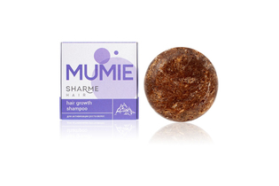 Натуральный твердый шампунь Sharme Hair Mumie для активизации роста волос, 50 г