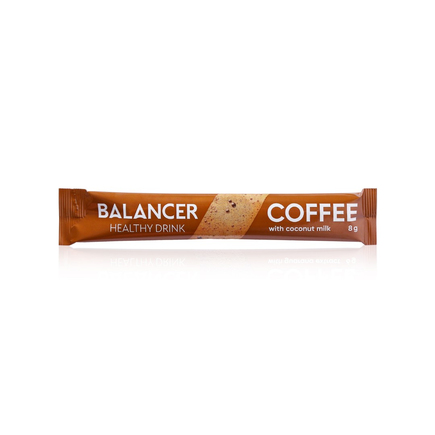 Напиток растворимый BALANCER COFFEE «Кофе на кокосовом молоке», 10 стиков