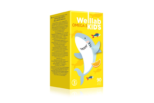 Омега-3 для детей WELLLAB KIDS OMEGA-3, 90 капсул