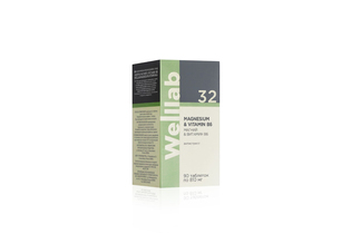 Источник магния WELLLAB MAGNESIUM & VITAMIN B6, 90 таблеток