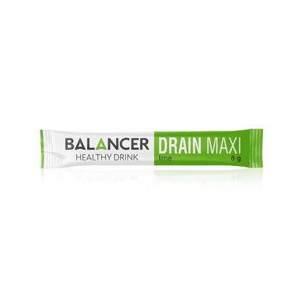 Дренирующий напиток BALANCER DRAIN MAXI со вкусом «Лайм», 10 саше