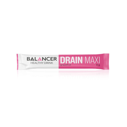 Дренирующий напиток BALANCER DRAIN MAXI со вкусом «Грейпфрут», 10 стиков