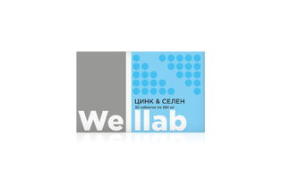 БАД с цинком и селеном Welllab ZINC & SELENIUM, 30 таблеток