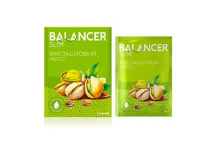 Коктейль BALANCER SLIM со вкусом «Фисташковый мусс», 5 саше