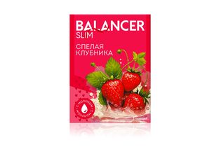 Коктейль BALANCER SLIM со вкусом «Спелая клубника», 5 саше