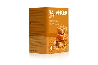 Коктейль BALANCER SLIM со вкусом «Соленая карамель», 5 саше
