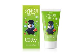 Детская зубная паста TOTTY со вкусом арбуза