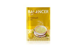 Коктейль BALANCER SLIM со вкусом «Куриный суп», 5 саше