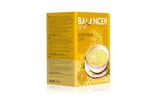 Коктейль BALANCER SLIM со вкусом «Куриный суп», 5 саше