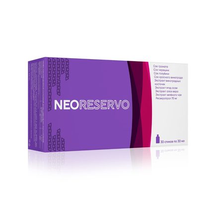 Гель с ресвератролом NEORESERVO, 30 стиков