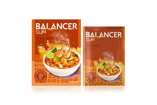Коктейль BALANCER SLIM со вкусом «Тайский суп Том Ям», 5 саше