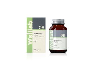 БАД с витамином D3 2000 МЕ Welllab VITAMIN D3 PLUS, 120 капсул