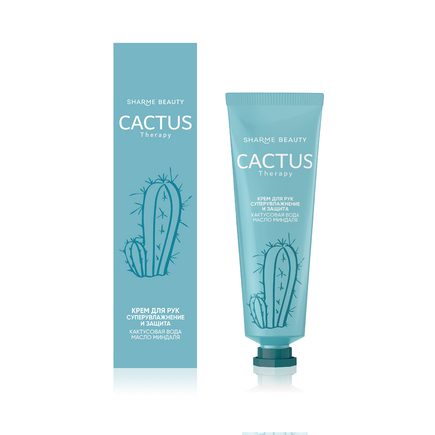 Крем для рук суперувлажнение и защита CACTUS Therapy, 30 мл