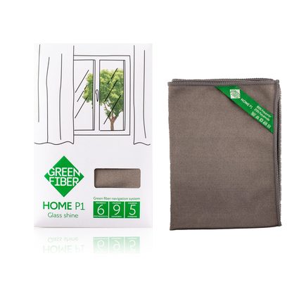 Файбер для стекла Green Fiber HOME P1, серый