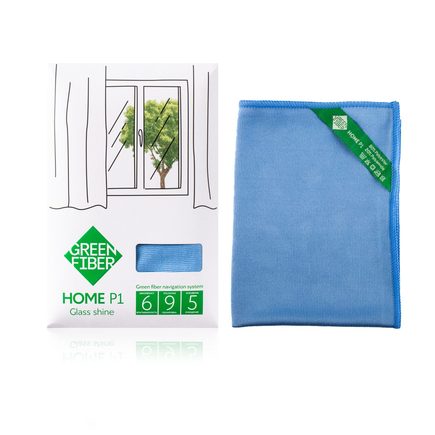 Файбер для стекла Green Fiber HOME P1, голубой