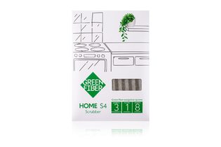 Скрабер Твист Green Fiber HOME S4, серый