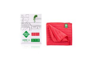 Скрабер Твист Green Fiber HOME S4, коралловый