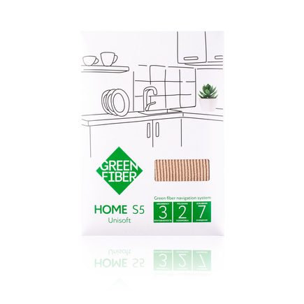 Файбер вельветовый Green Fiber HOME S5, бежевый