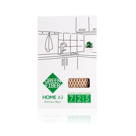 Файбер для кухни Green Fiber HOME A3, бежевый