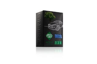 Автополотенце для сухой уборки Green Fiber AUTO A5, серо-голубое