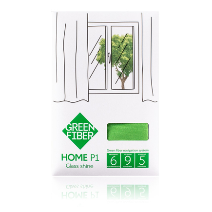 Файбер для стекла Green Fiber HOME P1, зеленый