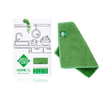 Файбер для мытья посуды Green Fiber HOME S1