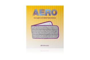 Насадка из микроволокна для швабры с распылителем AQUAmatic AERO, серая