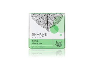 Натуральный твердый шампунь Sharme Hair Hemp (конопля)