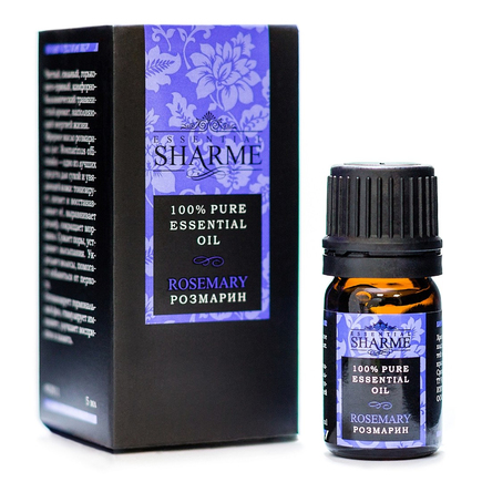 Натуральное эфирное масло Sharme Essential «Розмарин»