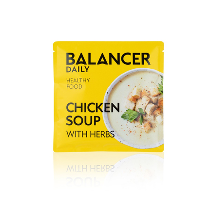 Коктейль BALANCER DAILY со вкусом «Куриный суп с зеленью», 5 шт.