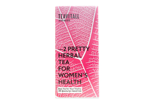 Чайный напиток для женского здоровья TeaVitall Express Pretty 2, 30 фильтр-пакетов