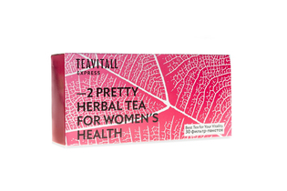 Чайный напиток для женского здоровья TeaVitall Express Pretty 2, 30 фильтр-пакетов
