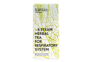 Чайный напиток для дыхательной системы TeaVitall Express Steam 8, 30 фильтр-пакетов