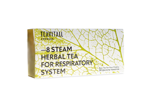 Чайный напиток для дыхательной системы TeaVitall Express Steam 8, 30 фильтр-пакетов