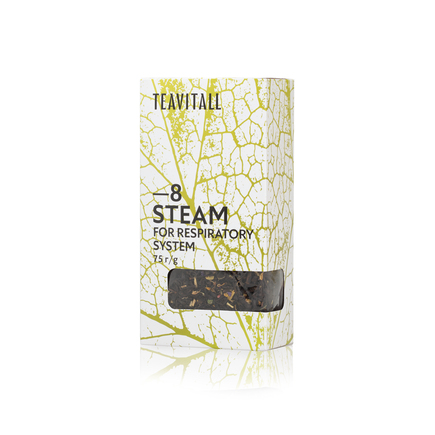 Чайный напиток для дыхательной системы TeaVitall Steam 8, 75 г.