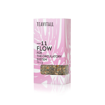 Чайный напиток для укрепления кровеносной системы TeaVitall Flow 11, 75 г.
