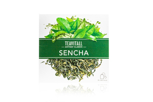 Чай зелёный TEAVITALL CLASSIC «Сенча», 38 фильтр-пакетов