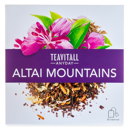 Чайный напиток TeaVitall Anyday «Altai Mountains», 38 фильтр-пакетов