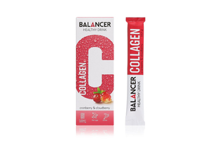 Напиток Balancer Collagen со вкусом «Клюква - морошка», 10 стиков