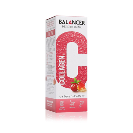 Напиток Balancer Collagen со вкусом «Клюква - морошка», 10 стиков