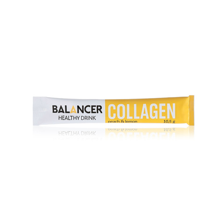 Напиток Balancer Collagen со вкусом «Персик - лимон», 10 стиков