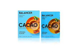 Какао Balancer Cacao на кокосовом молоке Original, 5 шт