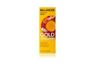 Напиток с куркумином BALANCER GOLD CURCUMIN, 10 стиков